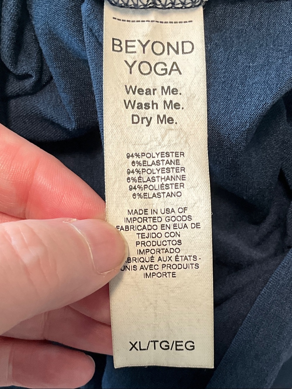 Beyond Yoga Navy Sleeveless Maxi Dress - Picture 8 of 8